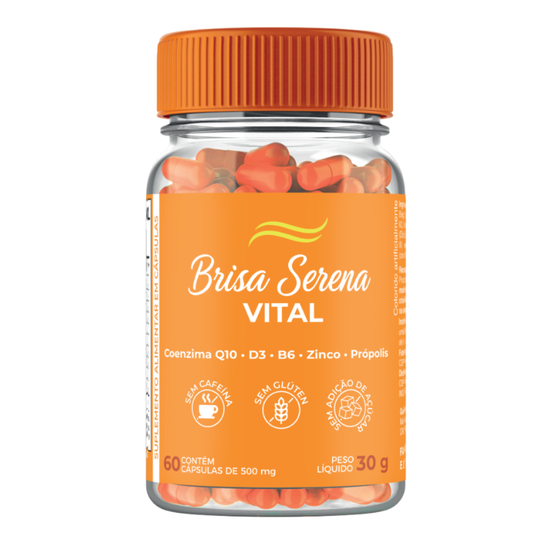 Brisa Serena VITAL Suplemento Natural Imunidade e Energia